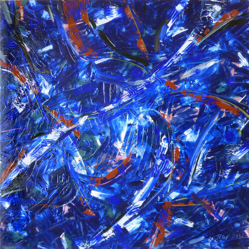 GALAXIE van Gilbert Raffin, Schilderij te koop op Singulart