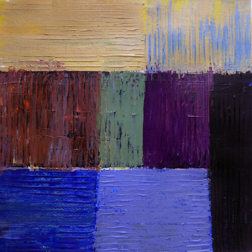 Reflet bleu van Gilbert Raffin, Werk op papier te koop op Singulart