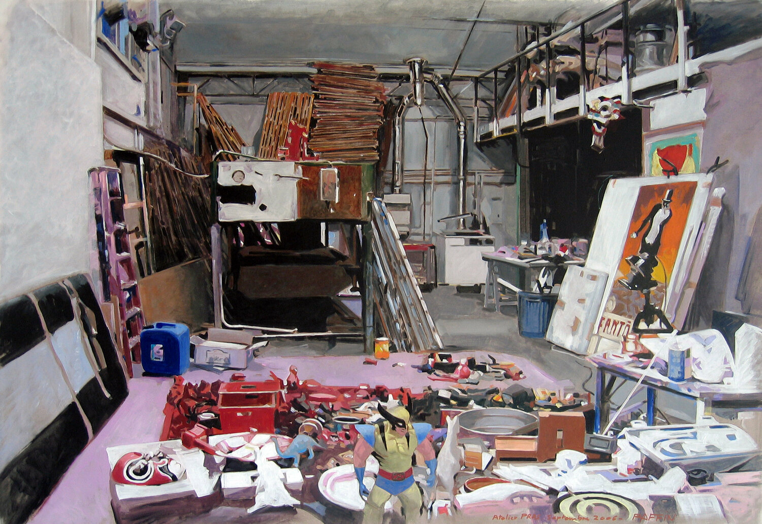 Atelier d'artiste Gilbert Raffin