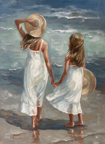 Windy Day von Anna Reznikova, Malerei kaufen auf Singulart