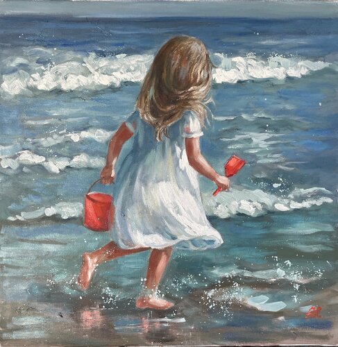 Breeze of Childhood von Anna Reznikova, Malerei kaufen auf Singulart