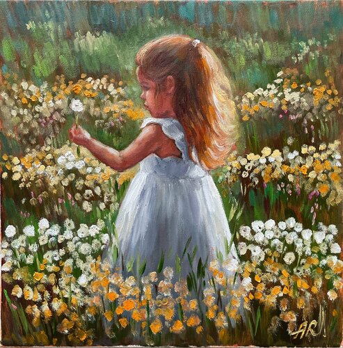 Golden Hour di Anna Reznikova, Pittura in vendita su Singulart