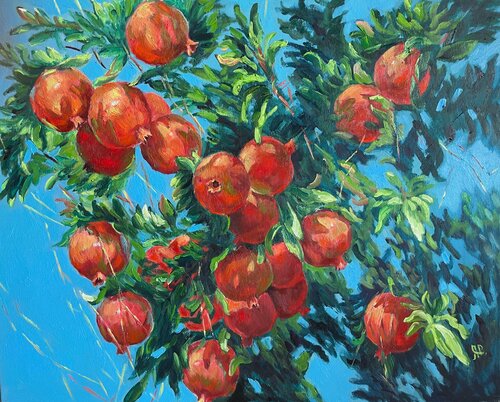 Pomegranate von Anna Reznikova, Malerei kaufen auf Singulart