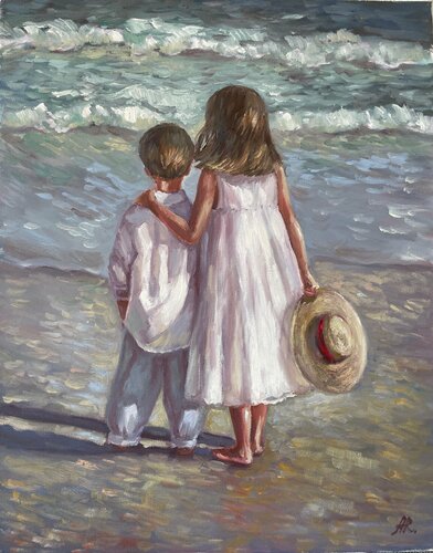 Dreamers von Anna Reznikova, Malerei kaufen auf Singulart
