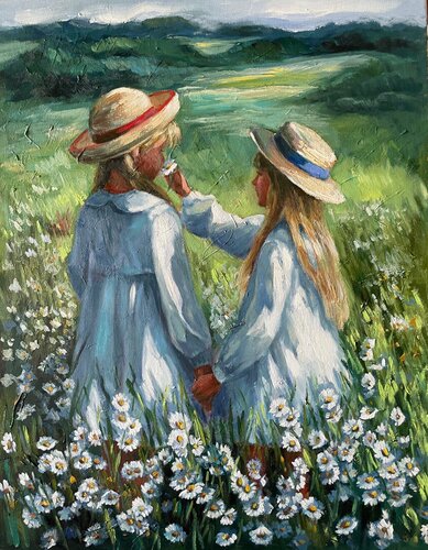 Field Fragrance di Anna Reznikova, Pittura in vendita su Singulart