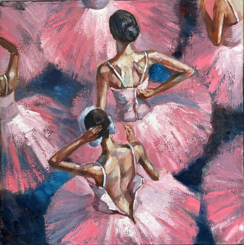 Behind the Scenes von Anna Reznikova, Malerei kaufen auf Singulart