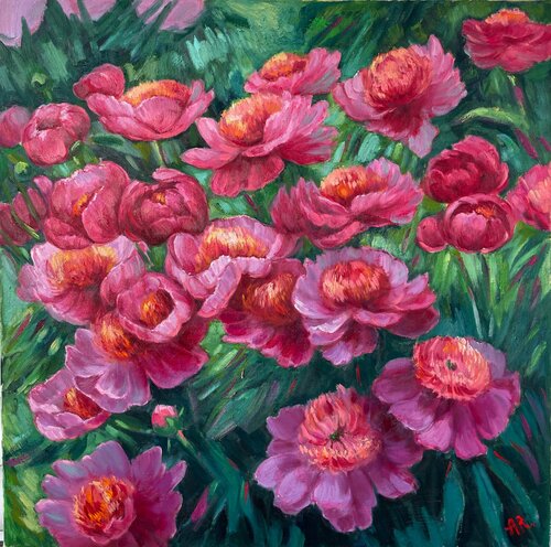 Blossom Garden von Anna Reznikova, Malerei kaufen auf Singulart