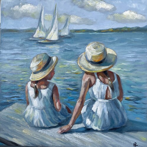 Golden Day von Anna Reznikova, Malerei kaufen auf Singulart