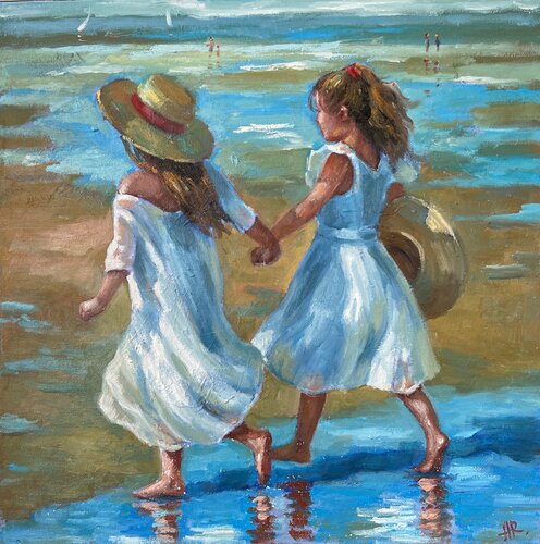 Golden Days di Anna Reznikova, Pittura in vendita su Singulart
