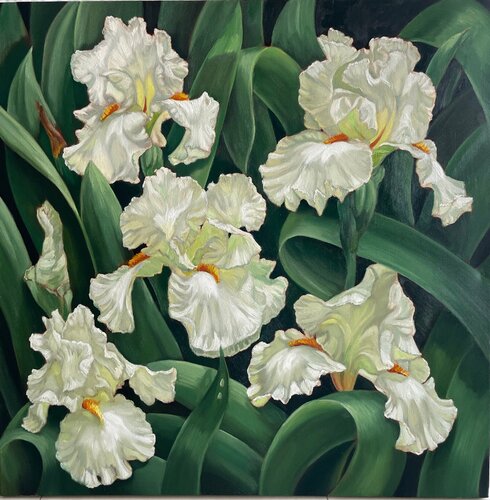 White Romance di Anna Reznikova, Pittura in vendita su Singulart