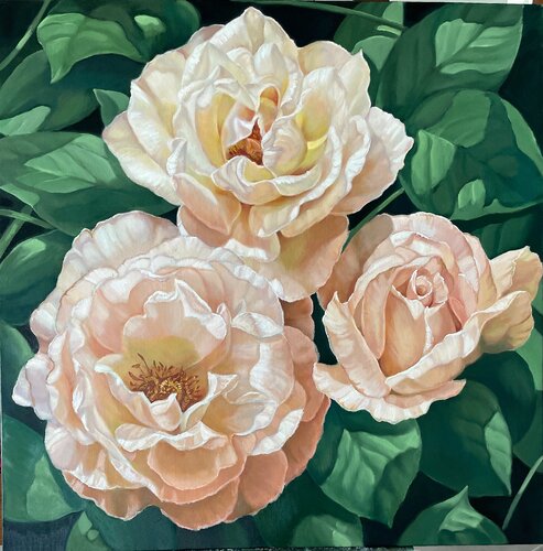 Shadows afternoon di Anna Reznikova, Pittura in vendita su Singulart