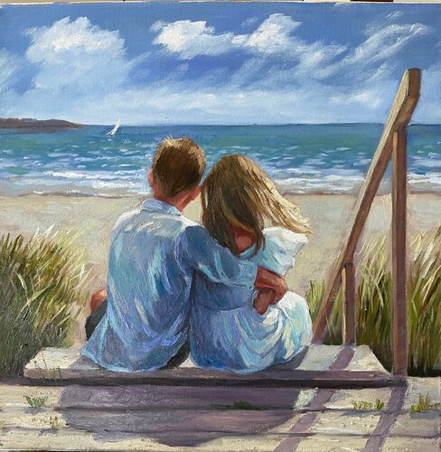 Young Dreamers di Anna Reznikova, Pittura in vendita su Singulart