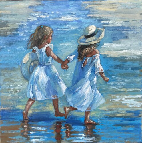 Golden Days di Anna Reznikova, Pittura in vendita su Singulart