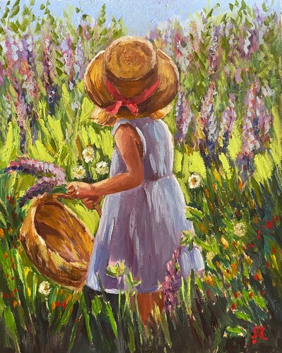 Summer Adventure di Anna Reznikova, Pittura in vendita su Singulart