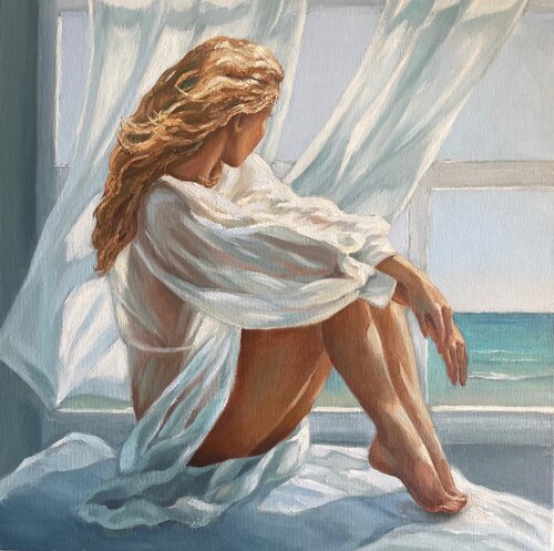 Touch of the Sun di Anna Reznikova, Pittura in vendita su Singulart