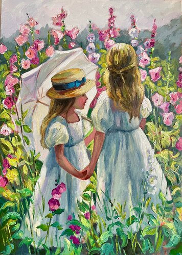 Summer Memory van Anna Reznikova, Schilderij te koop op Singulart