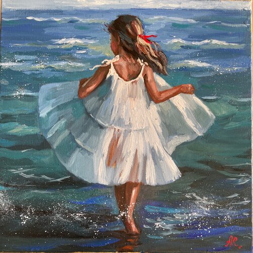 Windy Day van Anna Reznikova, Schilderij te koop op Singulart