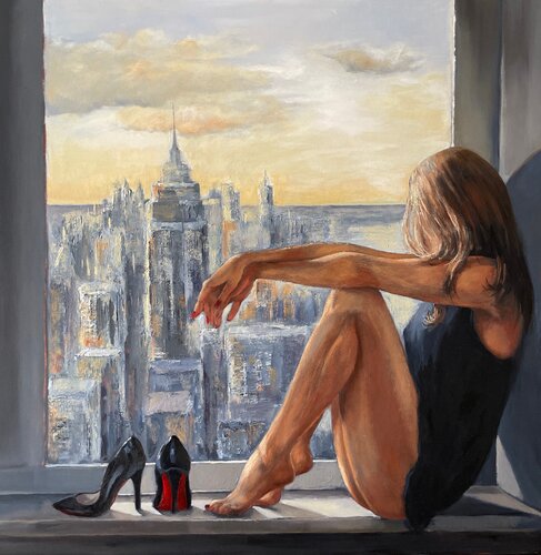 New Day van Anna Reznikova, Schilderij te koop op Singulart