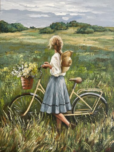 End of Summer van Anna Reznikova, Schilderij te koop op Singulart