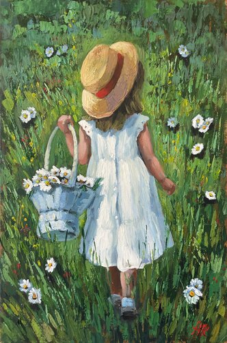 Summer Time van Anna Reznikova, Schilderij te koop op Singulart