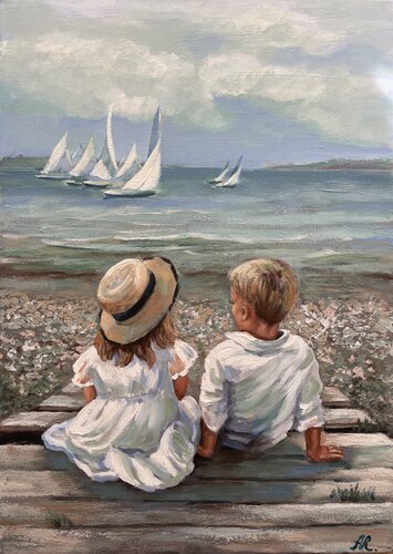 Regata Day van Anna Reznikova, Schilderij te koop op Singulart