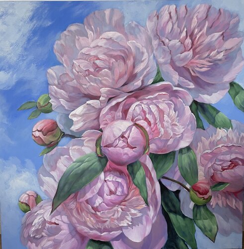 Summer     Melody van Anna Reznikova, Schilderij te koop op Singulart