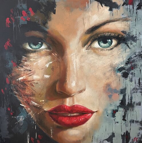 Through Her Eyes von Anna Reznikova, Malerei kaufen auf Singulart