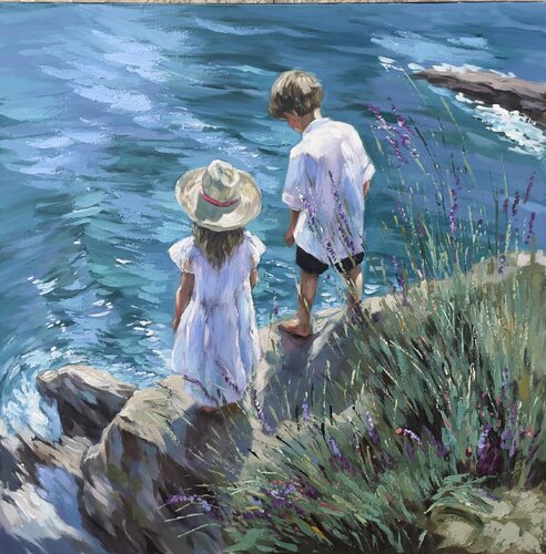 Secret Memories van Anna Reznikova, Schilderij te koop op Singulart