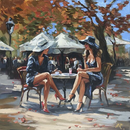 Autumn Day van Anna Reznikova, Schilderij te koop op Singulart