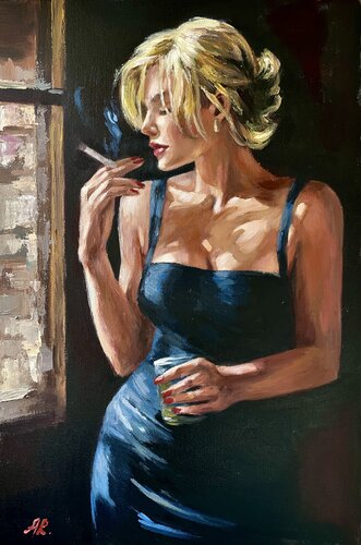 Late Date van Anna Reznikova, Schilderij te koop op Singulart