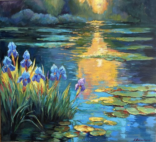 Waterway von Anna Reznikova, Malerei kaufen auf Singulart