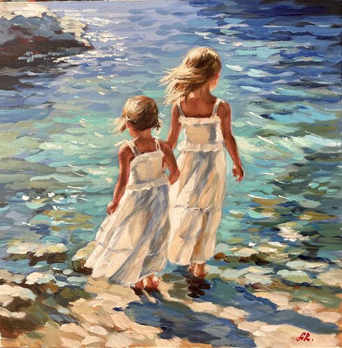 The Magic of Turquoise von Anna Reznikova, Malerei kaufen auf Singulart