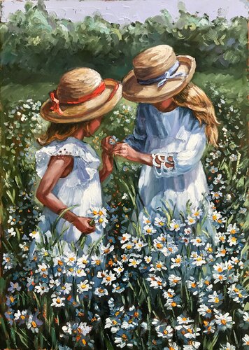 Summer Idyl di Anna Reznikova, Pittura in vendita su Singulart