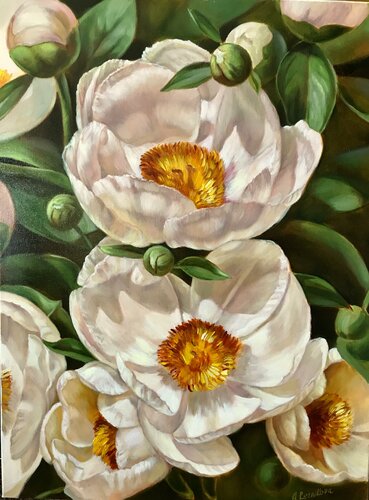 Children of the sun di Anna Reznikova, Pittura in vendita su Singulart