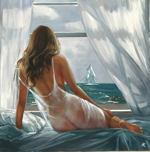 Nautical Wonder von Anna Reznikova, Malerei kaufen auf Singulart