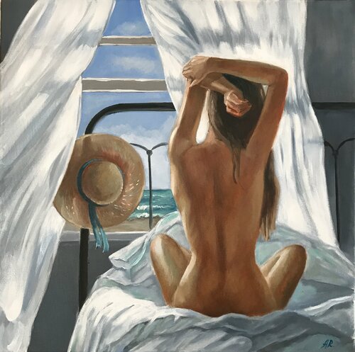 NICE DAY von Anna Reznikova, Malerei kaufen auf Singulart