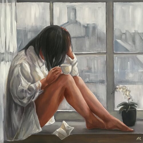 Gloomy Morning von Anna Reznikova, Malerei kaufen auf Singulart