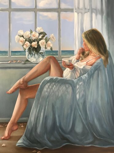 Sunday Serenity von Anna Reznikova, Malerei kaufen auf Singulart