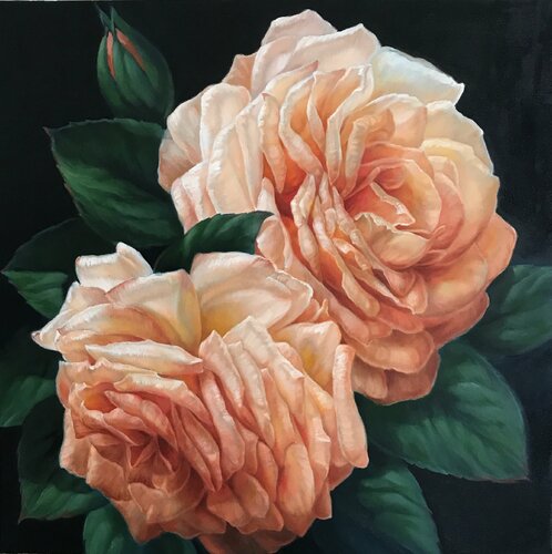 Rose Affair von Anna Reznikova, Malerei kaufen auf Singulart