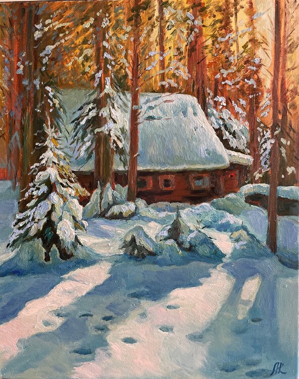 Winter Day Anna Reznikova