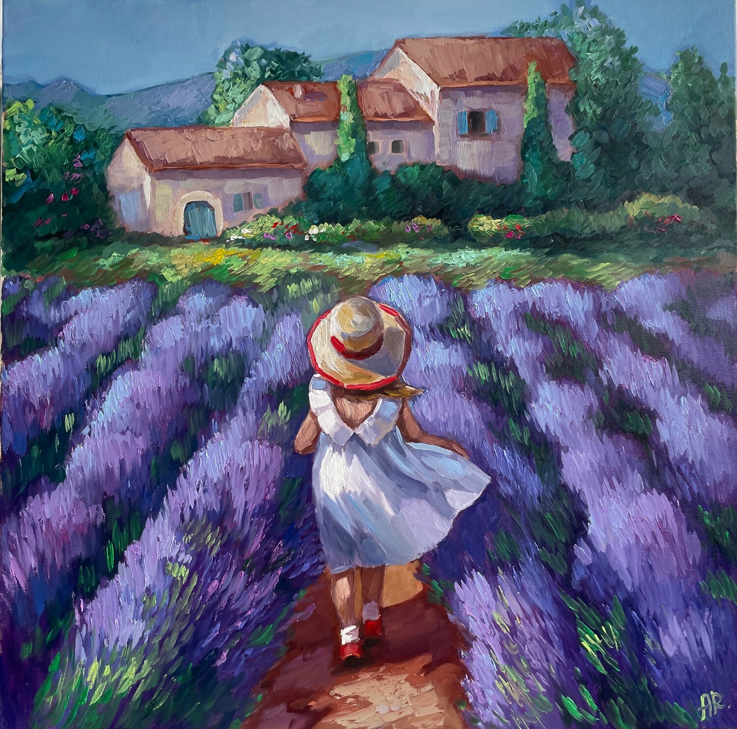 Lavender Afternoon Anna Reznikova