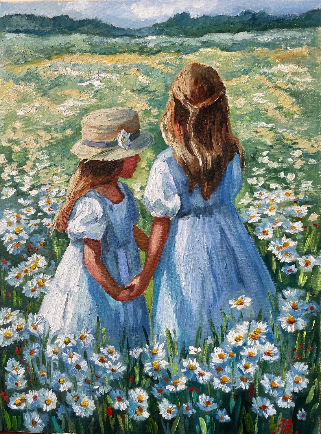 Ocean of Daisies Anna Reznikova