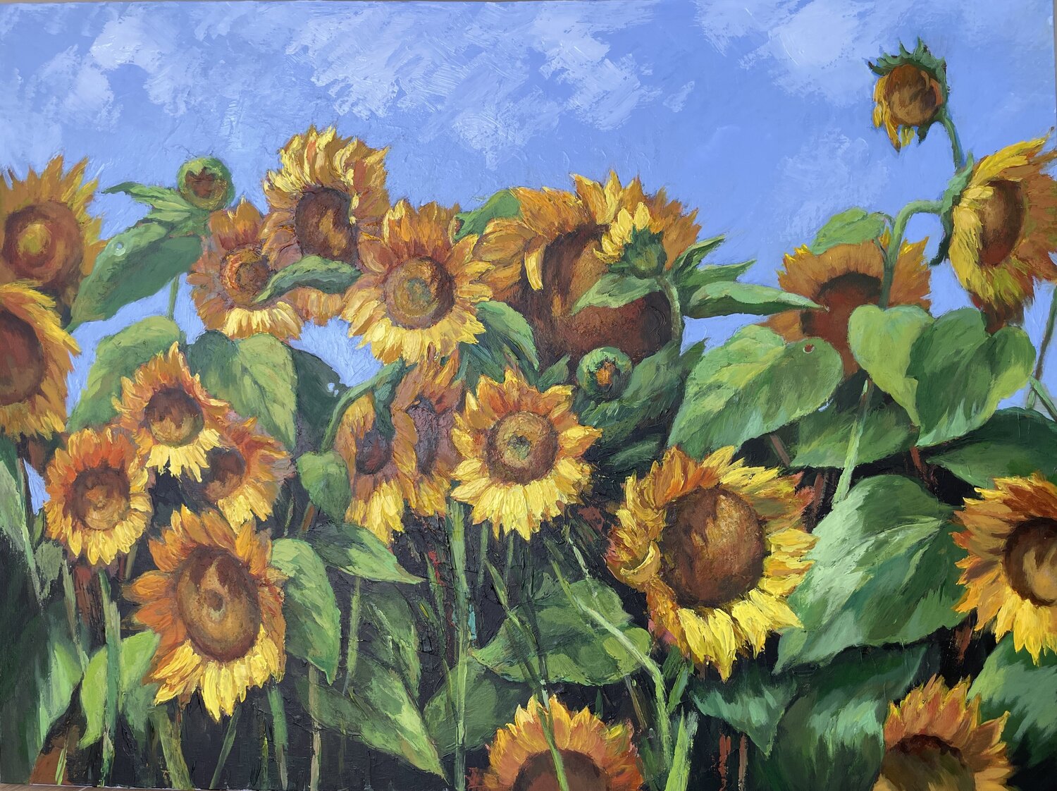Sunflowers Anna Reznikova