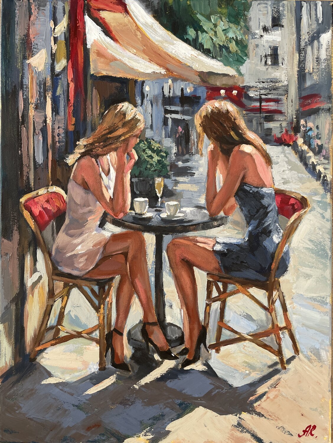 Paris Cafe Anna Reznikova