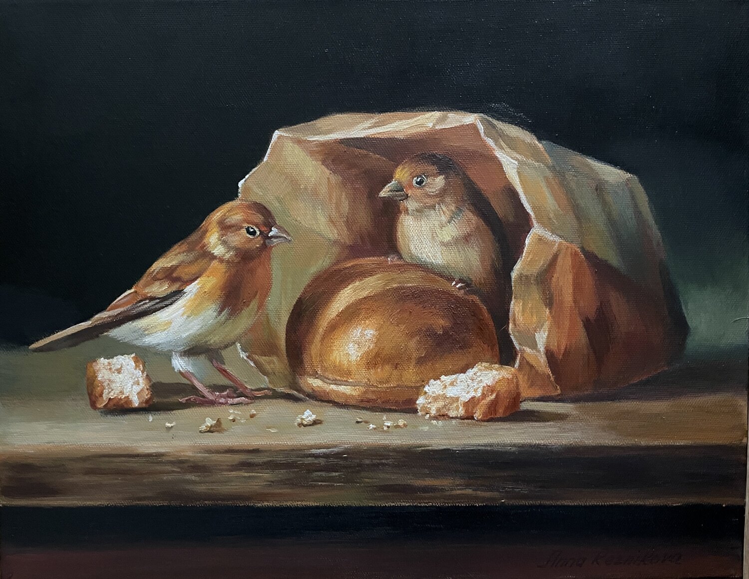 Bread and Birds Anna Reznikova