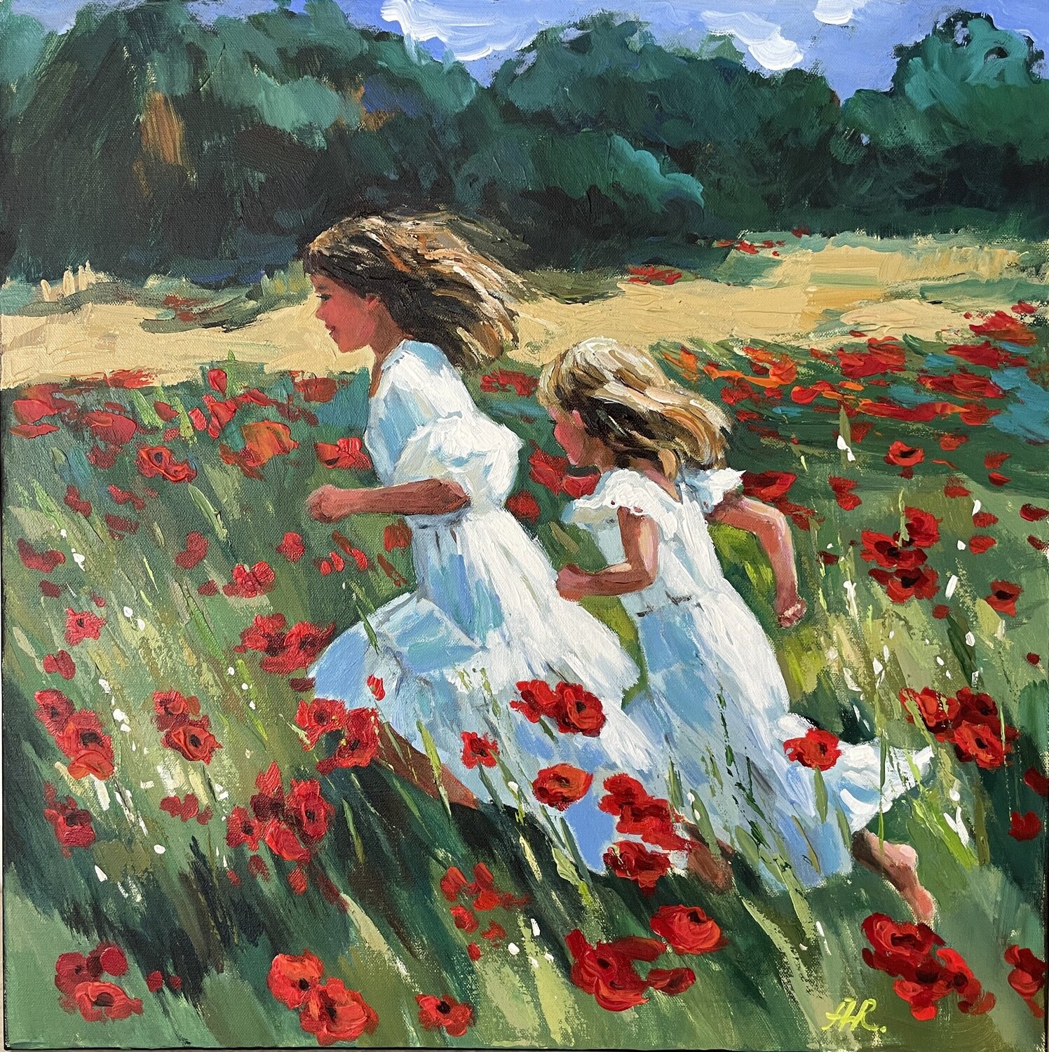 Among the Poppies Anna Reznikova