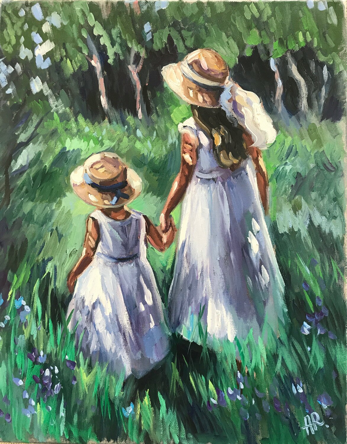 Walk in the forest Anna Reznikova