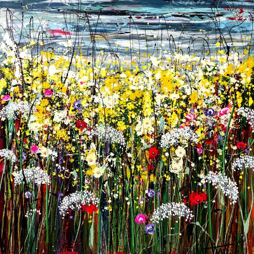 Summer Song di Angie Wright, Pittura in vendita su Singulart