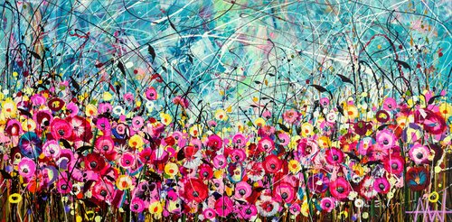 Wild Confetti di Angie Wright, Pittura in vendita su Singulart