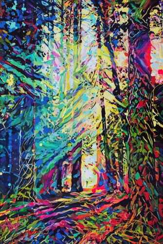 Shining Light di Angie Wright, Pittura in vendita su Singulart